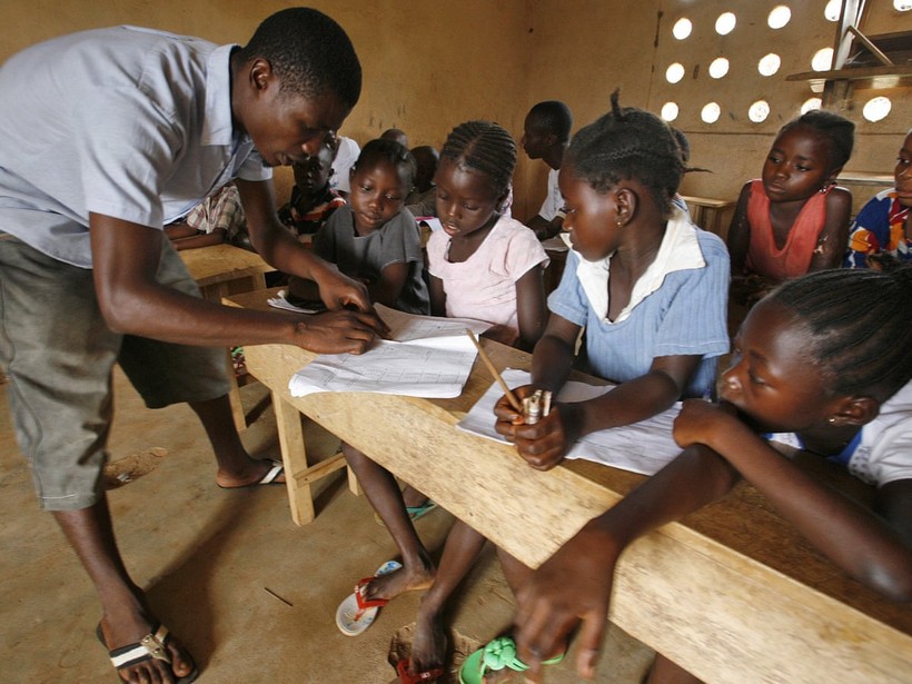 Khu vực châu Phi cận Sahara thiếu 15 triệu giáo viên.