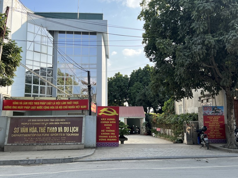 Trụ sở Sở VH,TT&DL tỉnh Điện Biên.