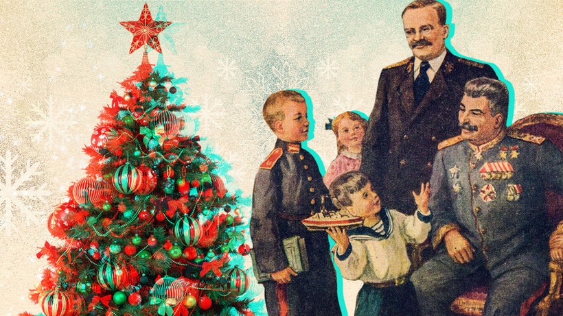 Sau 8 năm bị cấm dưới thời Stalin, Noel trở lại rực rỡ hơn. Ảnh: Rbth.com