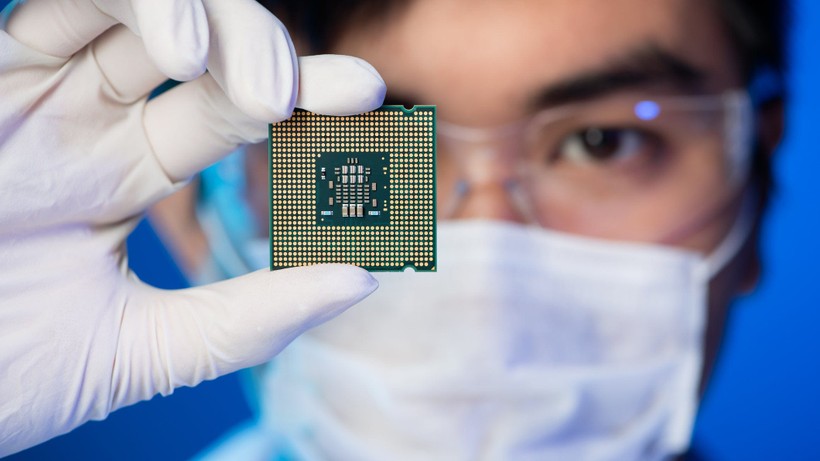 Năm 2022, Đài Loan dẫn đầu thế giới về sản xuất chip bán dẫn.
