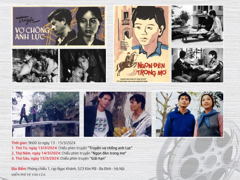 Chiếu miễn phí 3 bộ phim nhân ngày thành lập Điện ảnh cách mạng Việt Nam.