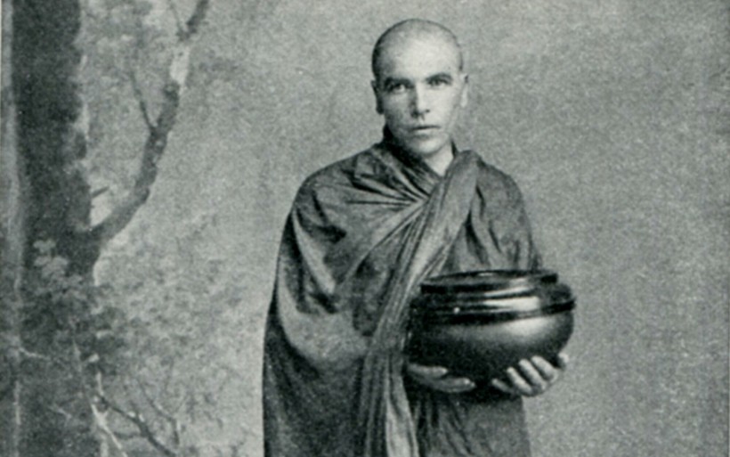 Nhà sư U Dhammaloka (1885 – 1914). Ảnh: Aeon.co