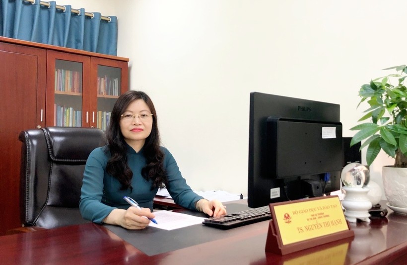TS Nguyễn Thị Hạnh - Phó Vụ trưởng Vụ Tổ chức cán bộ, Bộ GD&ĐT.