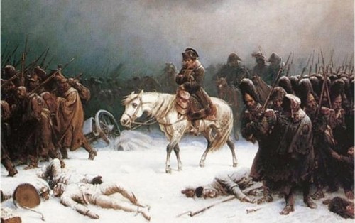 Quân đội Napoleon chết đói khi rút quân khỏi Nga
