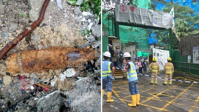 Phát hiện vật liệu nghi là bom, Hong Kong sơ tán bệnh viện