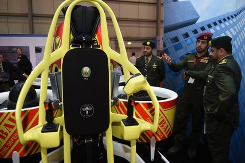 Lính cứu hỏa Dubai sẽ dùng jetpack để hỗ trợ chữa cháy