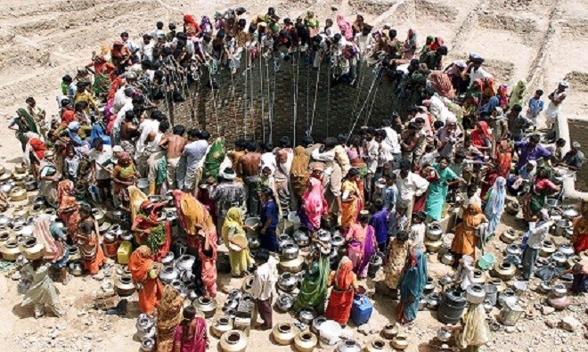 Những bức hình ám ảnh về thực trạng khan hiếm nước