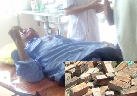 Lốc xoáy tại Hà Tĩnh: Đã có 3 người bị thương, phải nhập viện