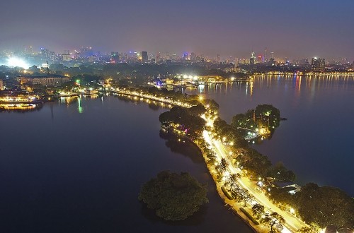 Hà Nội sẽ khoan đê sông Hồng để làm cầu vượt qua đường Thanh Niên