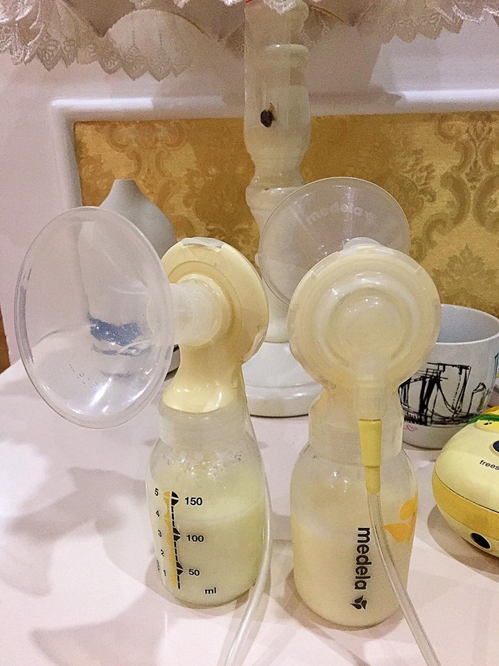 Cách bảo quản sữa mẹ của vợ ca sĩ Đăng Khôi