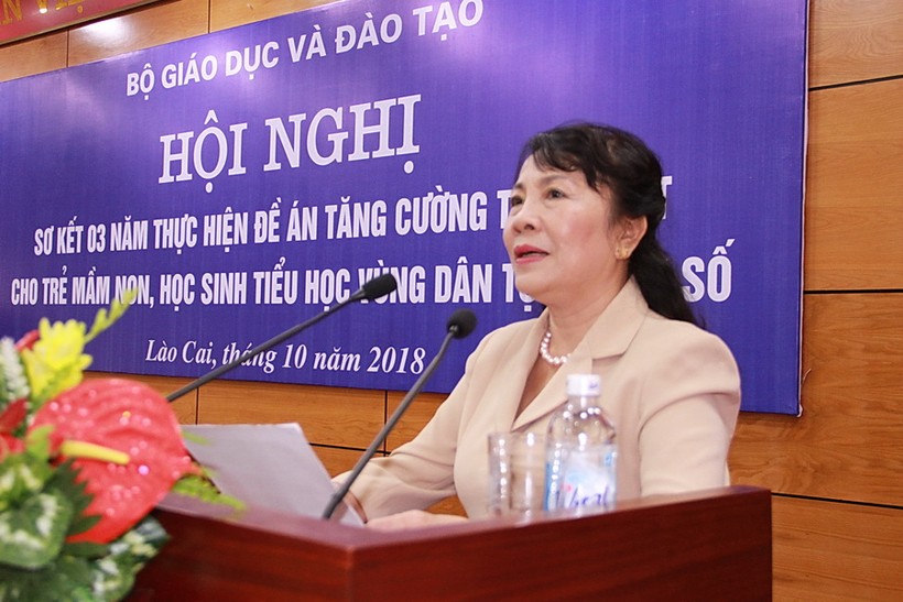 Thứ trưởng Nguyễn Thị Nghĩa phát biểu tại hội nghị