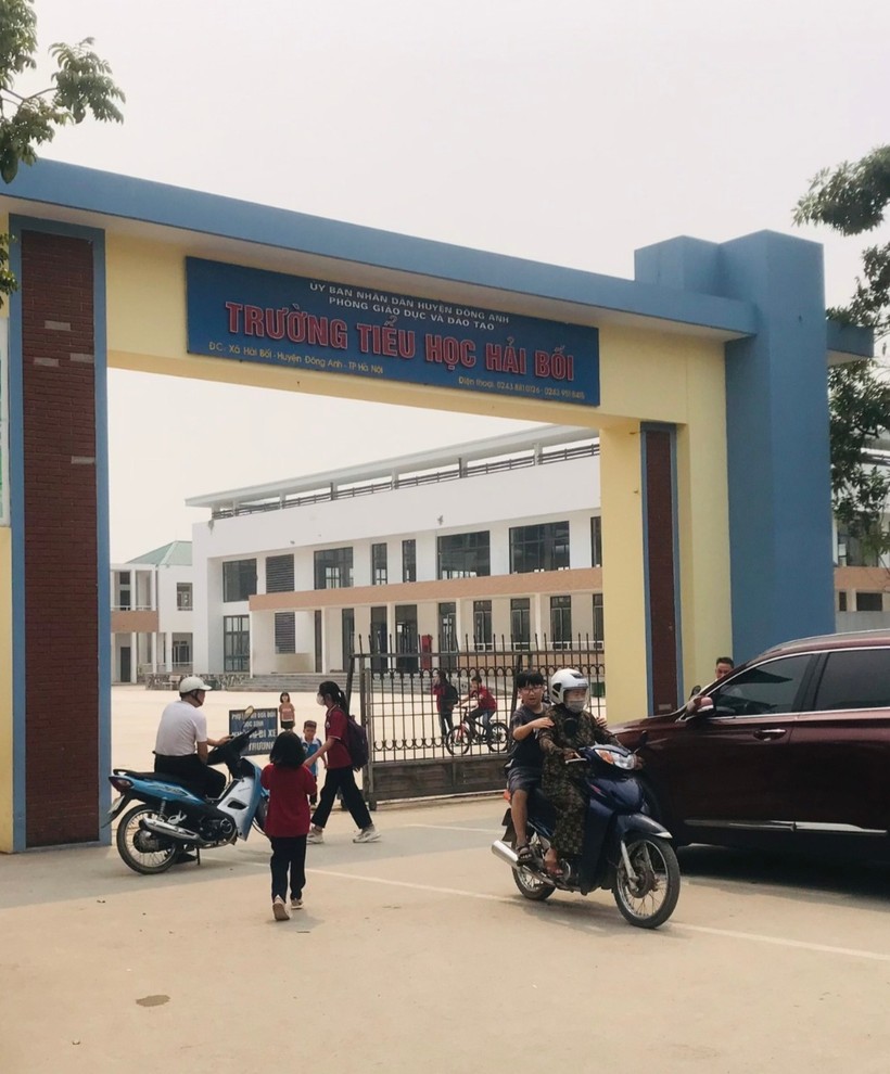 Trường Tiểu học Hải Bối huyện Đông Anh, TP Hà Nội