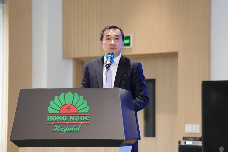 GS.TS Trần Văn Thuấn - Thứ trưởng Bộ Y tế phát biểu tại hội nghị.