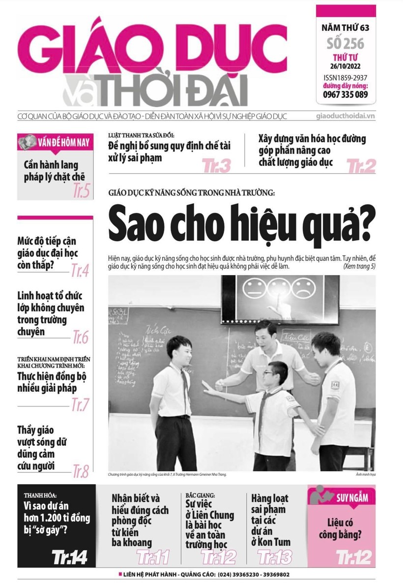 Tin tức báo in 26/10: Vì sao tỷ lệ tiếp cận đại học của Việt Nam còn rất thấp?