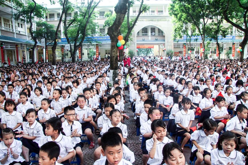Các cơ sở giáo dục ở Hà Nội linh hoạt trong ngày tựu trường. Ảnh: Minh họa.