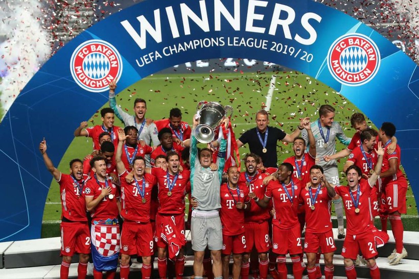 Đương kim vô địch Bayern Munich sớm đụng độ Á quân PSG ngay tứ kết.