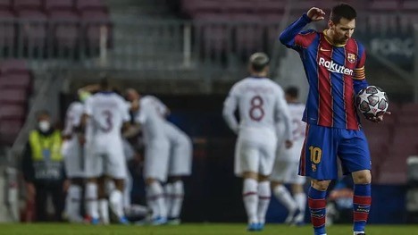 Messi đang nằm trong kế hoạch chiêu mộ của PSG.