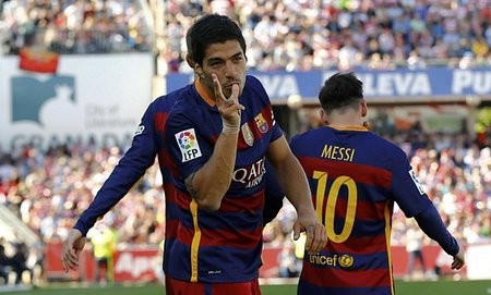 Barcelona sẽ vinh danh Suarez trước trận đấu với Atletico Madrid, tối 8/5.