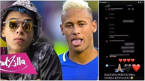 Neymar đau buồn về cái chết của bạn thân, ca sĩ MC Kevin.
