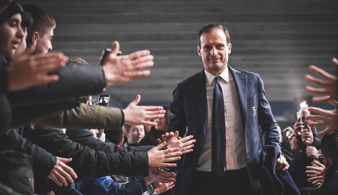 "Chào mừng Max Allegri trở về nhà", trang chủ Juventus viết.
