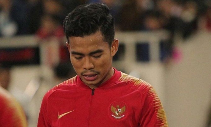 Trung vệ Nurhidayat đã bị trục xuất khỏi tuyển Indonesia.