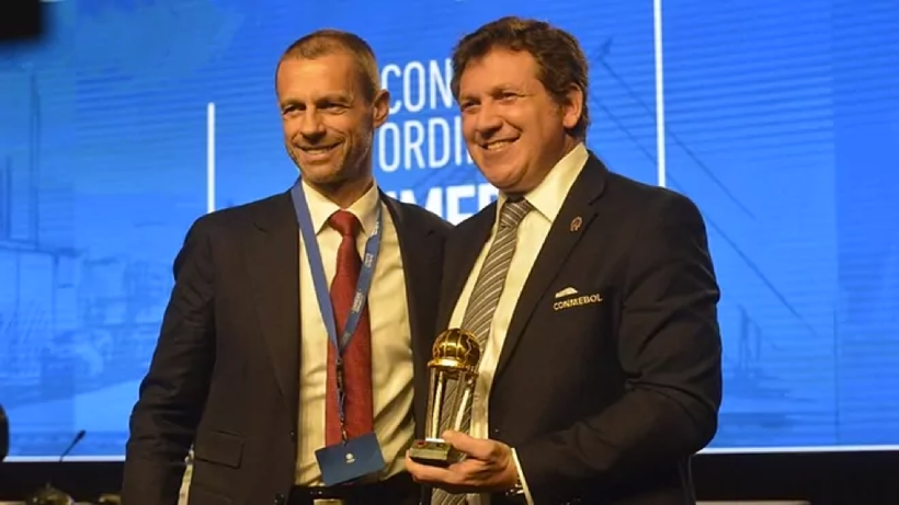 Chủ tịch UEFA và Chủ tịch Conmebol đồng xác nhận tổ chức Siêu cúp quốc tế vào năm 2022.