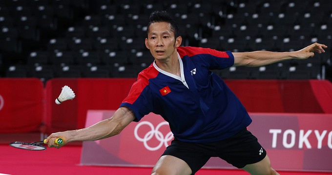 Tiến Minh đã phải chia tay Olympic Tokyo 2020 ngay vòng bảng môn cầu lông.