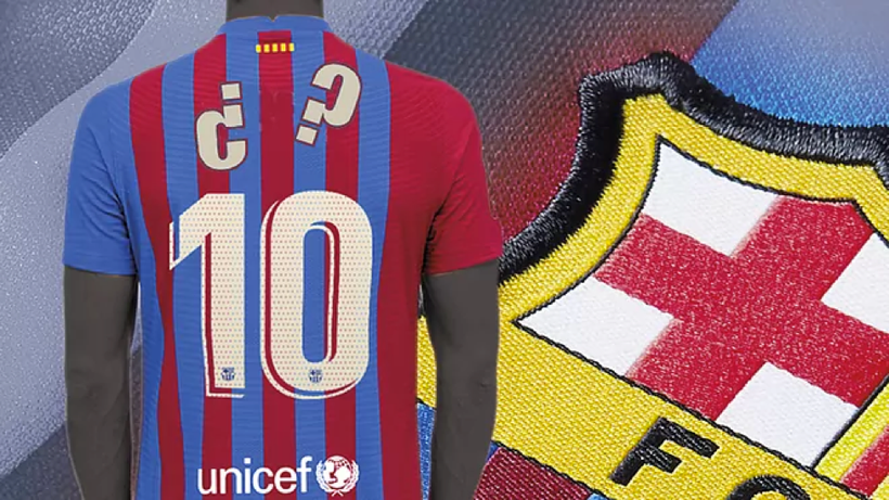 Chiếc áo số 10 có thể được treo vĩnh viễn tại Nou Camp. (Ảnh: Marca).