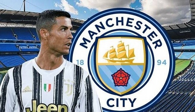 Báo chí châu Âu từng rộ tin Ronaldo sẽ gia nhập Man City.