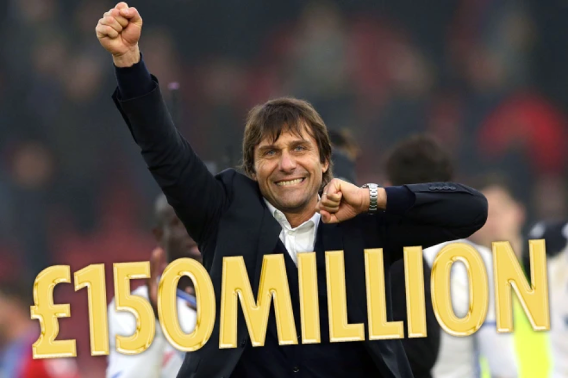 Chiến lược gia người Ý sẽ được Tottenham bơm 150 triệu bảng cho mua sắm.