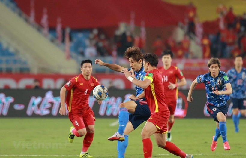 Việt Nam thua Nhật Bản 0-1 trên sân Mỹ Đình hôm 11/11.