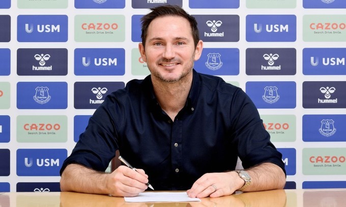 Lampard chính thức trở thành người của Everton.