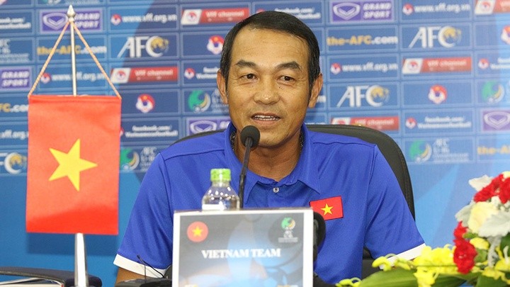 Huấn luyện viên Đinh Thế Nam đã có được trận thắng đầu tiên tại giải U23 Đông Nam Á 2022.