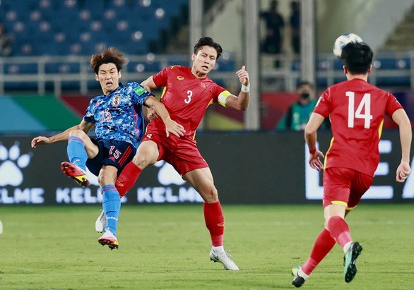 Việt Nam thua Nhật Bản 0-1 tại lượt đi ở Mỹ Đình.