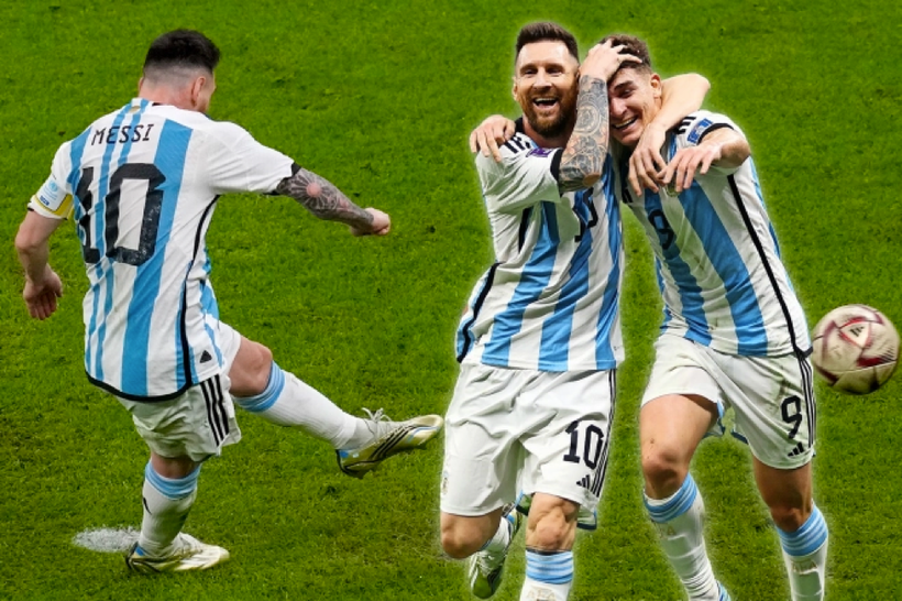Argentina thắng đậm Croatia, Messi đi vào lịch sử World Cup 