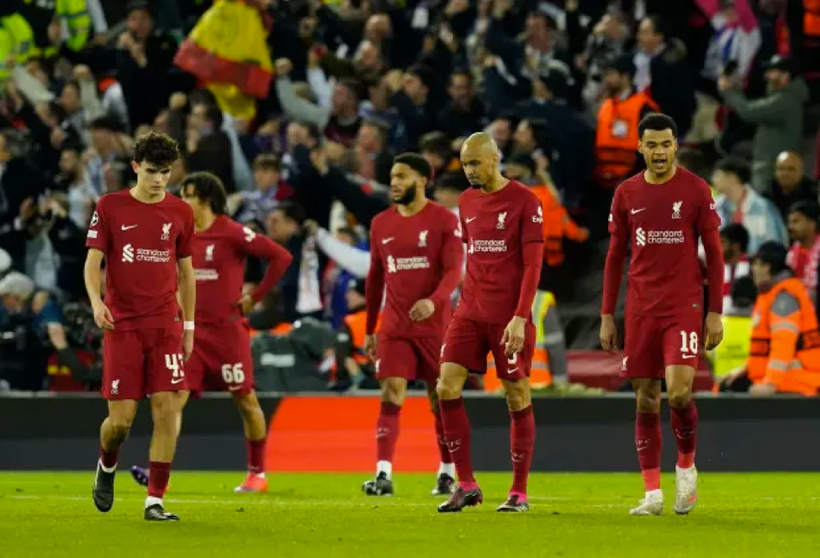 Liverpool lập hai kỷ lục buồn sau thảm bại trước Real Madrid