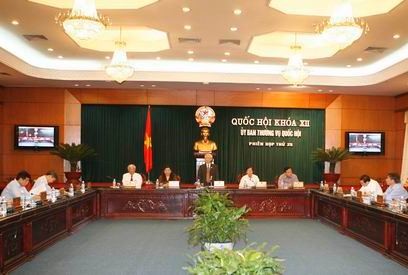 Bế mạc Phiên họp thứ 26 của Ủy ban thường vụ Quốc hội