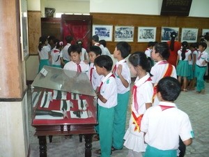 Học sinh được miễn phí tham quan Bảo tàng Phụ nữ Việt Nam