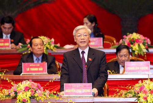 Đồng chí Nguyễn Phú Trọng được bầu làm Tổng Bí thư BCHTW Đảng khoá XI