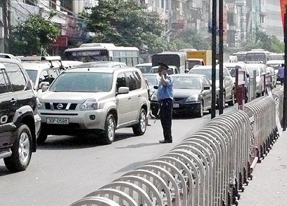 Hà Nội: Phân luồng giao thông dịp Tết Nguyên đán