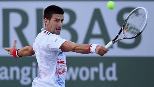 Novak Djokovic thắng nhàn tại vòng 3 giải Indian Wells 2012
