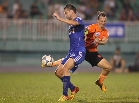Gục ngã trước B. Bình Dương, Sài Gòn FC thua trận thứ 2 liên tiếp