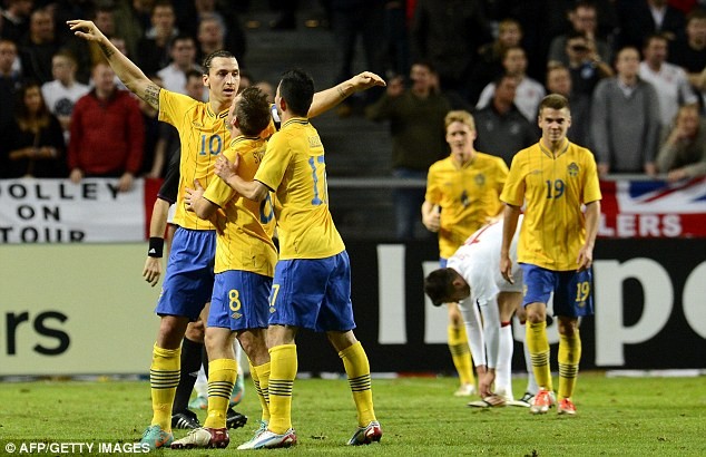 Thụy Điển 4-2 Anh: Ibrahimovic tặng quà đặc biệt cho Gerrard
