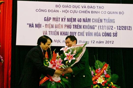 Kỷ niệm 40 năm chiến thắng &quot;Hà Nội – Điện Biên Phủ trên không&quot;