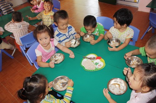 Hướng dẫn thực hiện chi hỗ trợ ăn trưa cho trẻ em mẫu giáo