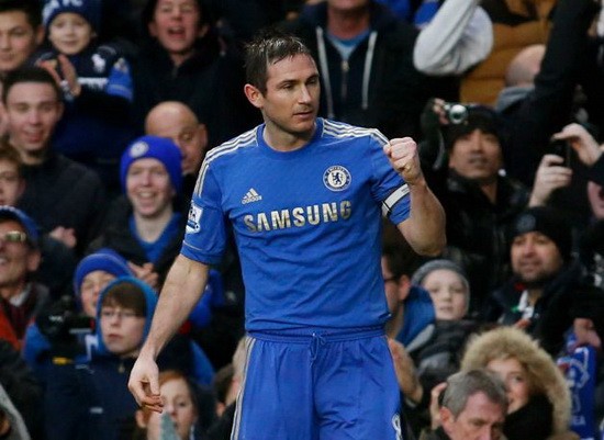 Frank Lampard đạt mốc 200 bàn thắng cho Chelsea