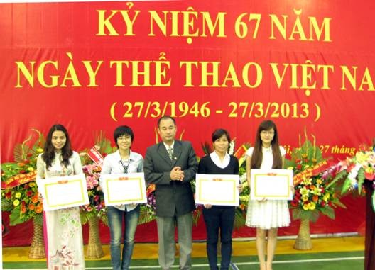 Trung tâm GDTC&amp;TT kỷ niệm ngày thể thao Việt Nam