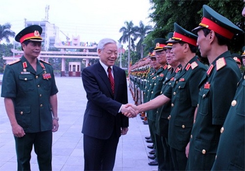 Tổng Bí thư Nguyễn Phú Trọng dự lễ khai giảng năm học mới tại Học viện Quốc phòng