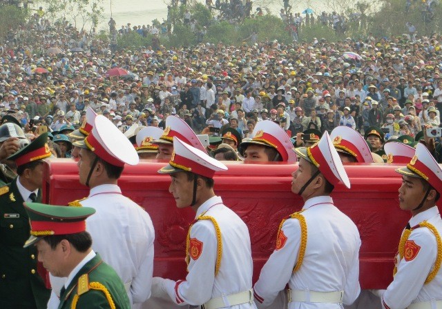 Lễ an táng Đại tướng Võ Nguyên Giáp tại Quảng Bình