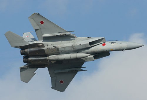 Nhật xuất kích chiến đấu cơ F15 khi máy bay Trung Quốc xuất hiện